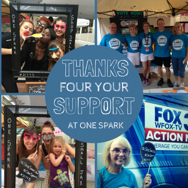 Shop Small Jacksonville at One Spark - 2015